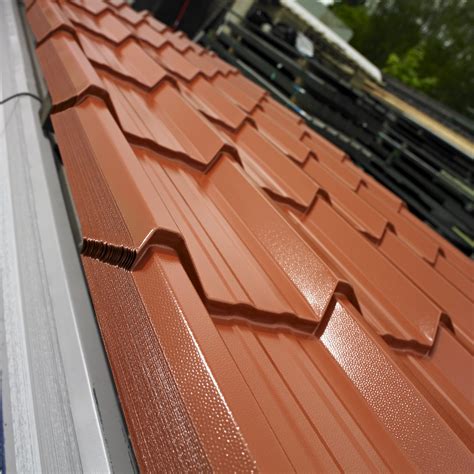 sheet metal tile roofing|tile effect metal roof sheets.